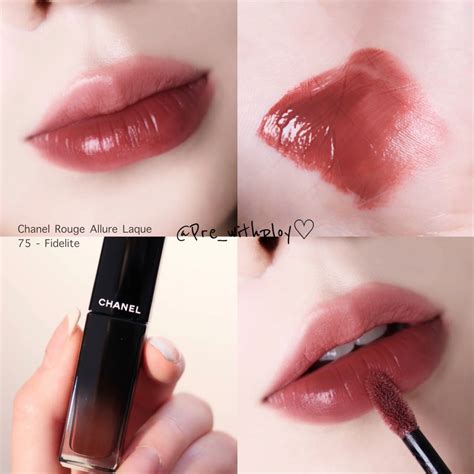 chanel allure laque 75|chanel rouge allure reviews.